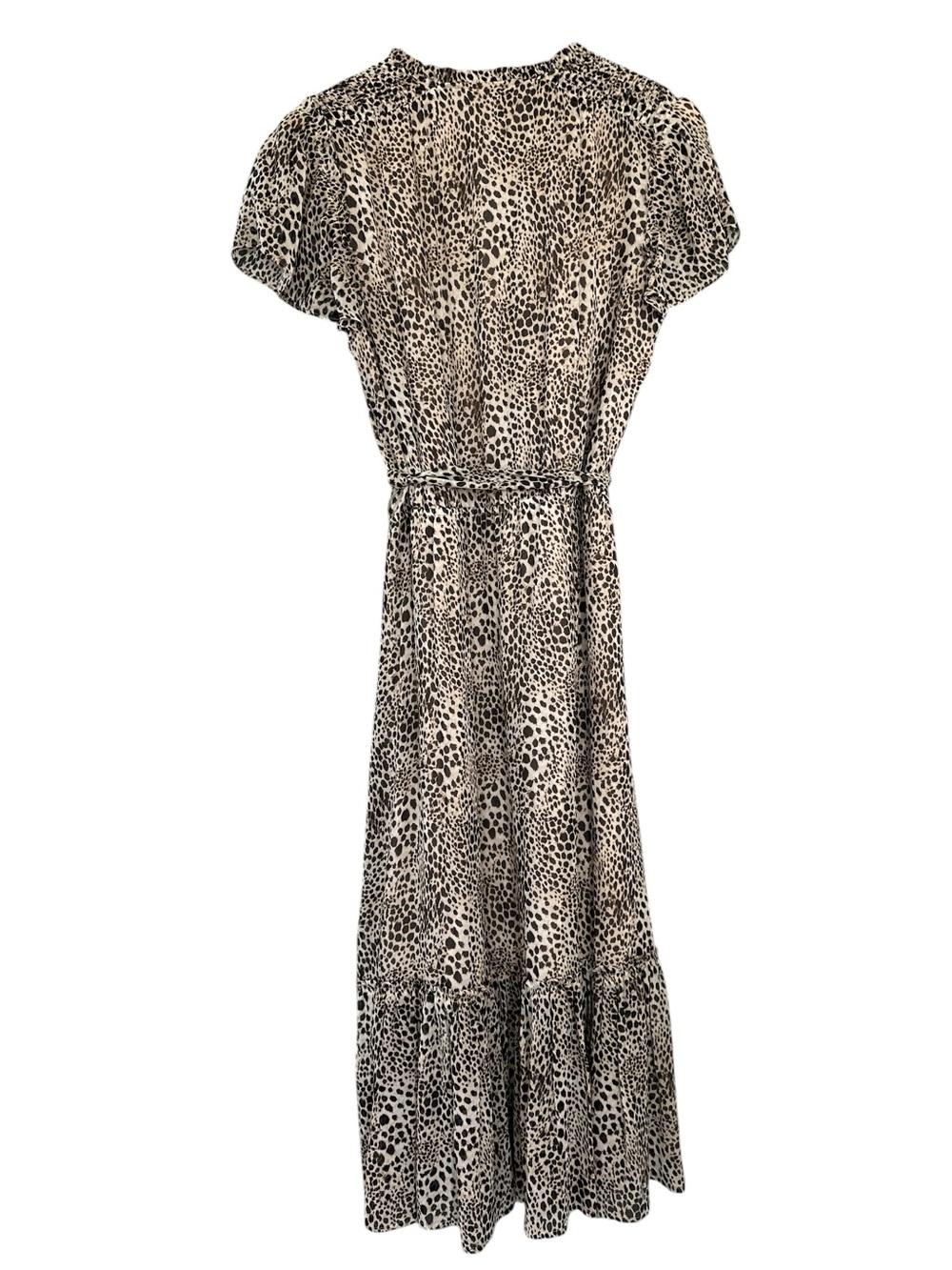NWT Paige Laramie Leopard Silk Dress - Picture 10 of 14